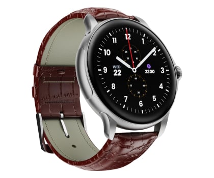 Smartwatch HMD Watch X1 Silver Leather